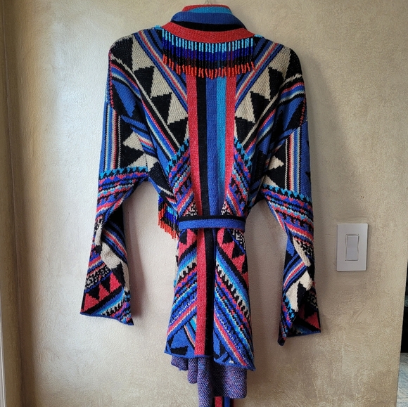 FARM Rio Multicolor Geometric Cardigan - Picture 5 of 9